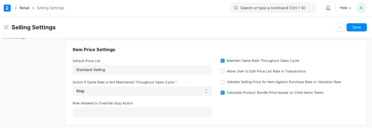 Item Price Settingsdcf22b